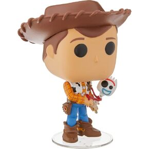 POP! Funko Disney Pixar Toy Story 4 Sheriff Woody Holding FORKY Vinyl Exclusive #535