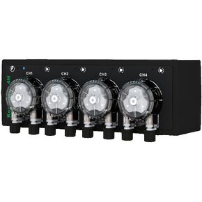 REEF B koralDose 4H Aquarium Dosing Pump – 4-Channel Reef Tank Doser with App Control, Direct Gear Precision, Calibration, and Full Accessories