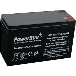 PowerStar 9AH Battery For RAZOR Scooter MX350 M400 Pocket Mod Bistro Dirt Quad