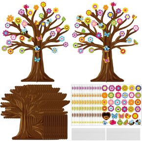 Cinrobiye 30 Set Fruit of The Spirit Craft Kit Fruit Bible DIY Tree Religious Craft Ornaments Making Art Crafts for Bible Sunday School Classroom Home Christian Party Activities Favor Decor Supplies