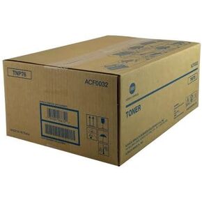 Genuine OEM Konica Minolta Black Toner TNP76 Cartridge ACF0032 , 12K Yield Bizhub 4000i Bizhub 5000i