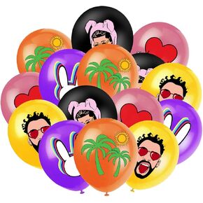 35Pcs The Rapper Theme Party Decorations Balloons Music Party Supplies for Fans Boys Girls Party Supplies