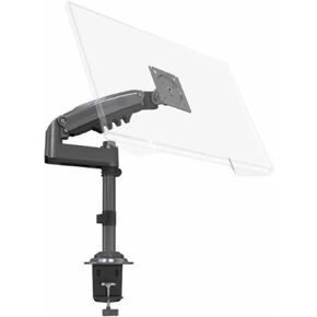 H100 Stand Computer Monitor Stand arm Suspended Column Lifting Telescopic Heightening Stand(Black)