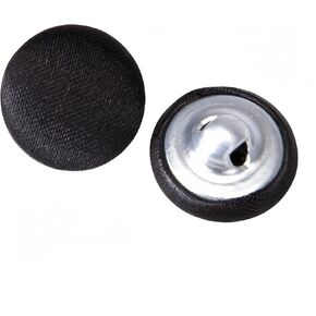 10 Pcs Satin Covered Metal Shank Buttons Cloth Buttons for Wedding Dress Tuxedo Suits