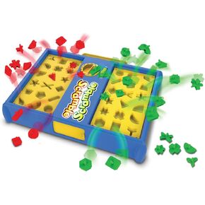 Classic Scramble Shape Matching Board Game for Kids - Educational & Exciting 2-Player Family Challenge
