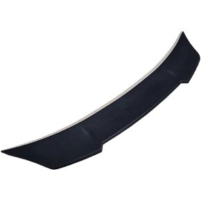 Carbon Fiber Rear Boot Spoiler Trunk Lip Wings Spoiler Car Styling Compatible for Ford Mustang GT V8 V6 Coupe 2015-2022 Robot Style FRP(FRP unpainted)