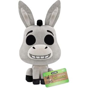 Funko POP! Plush: Shrek – Donkey - ​ - Collectable Soft Plush - Birthday Gift Idea - Official Merchandise - Stuffed Plushie for Kids and Adults - Ideal for Movies Fans and Girlfriends