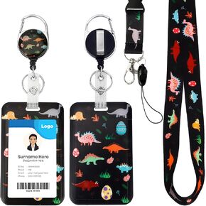 Lanyards for Id Badges,Badge Holder Retractable Clip with Lanyard for Keys and Badge Reel,Cute Breakaway Lanyard Badge Holder Heavy Duty,Be Kind Badge Reel Name Badge Holders,Rainbow Teacher Lanyard in Kuwait