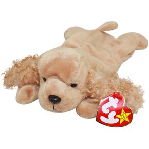 TY Beanie Babies Spunky The Cocker Spaniel Dog Plush Toy Stuffed Animal