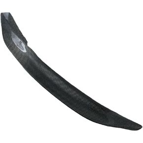 Compatible For Miata MX5 NC NCEC Roster EPA Type 3 2009-2015 Carbon Fiber Rear Trunk Spoiler Tail Boot Lip Wing (PRHT Hard Top Only)(Style 1 silver)