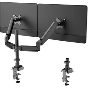 Punch-Free Dual-Head Monitor Gas Spring Bracket Rocker Free-Hover Desktop Computer Screen Bracket
