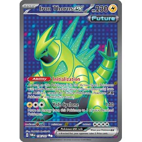 Pokemon – Iron Thorns ex 196/167 – Twilight Masquerade – Full Art Pokemon Card – Secret Rare