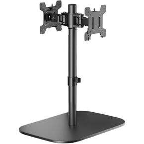 Back-to-Back Dual-Screen Monitor Stand Base Cantilever Robotic arm Computer Desktop Rotation Lift Increase one to Two(Square Base 50cm Column)