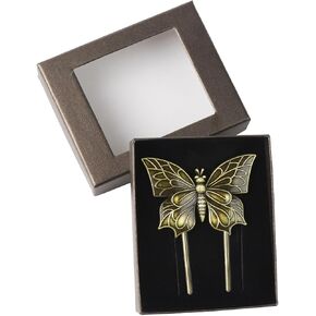 Book Page Holder Journal Clips Book Clip Vintage Book Clips Butterfly Book Clips to Hold Book Open Free Your Hands Metal Bookmark Clip Gifts for Book Lovers Readers Writers Butterfly Ornament