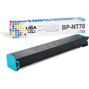 MADE IN USA TONER Compatible Replacement for Sharp BP-NT70, BP-70C31, BP-70C36, BP-70C45, BP-70C55, BP-70C65, BP-50C26, BP-50C31, BP-50C36, BP-50C45, BP-50C55, BP-60C31, BP-60C36, BP-60C45(Yellow)