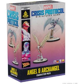 Marvel: Crisis Protocol Angel & Archangel Character Pack - X-Men Expansion Set, Tabletop Superhero Game, Ages 14+, 2 Players, 90 Min Playtime, Made by Atomic Mass Games