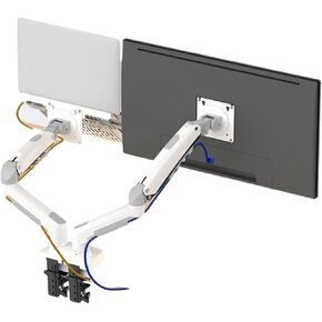Dual-screen monitor notebook combination two-in-one stand external computer stand bracket mechanical arm desktop heightening radiator folding support suspended vertical adjustable shelf tablet