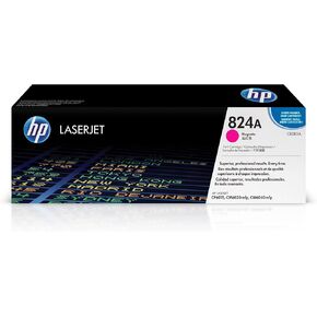 HP 824A Magenta Toner Cartridge | Works with HP Color LaserJet CM6030 MFP, CM6040 MFP, HP Color LaserJet CP6015 Series | CB383A