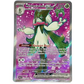 Pokemon - Meowscarada ex 231/193 - Paldea Evolved - Full Art Ultra Rare Card