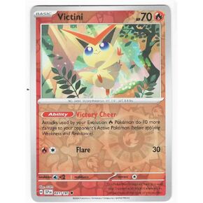 Pokemon - Victini 021/191 – Surging Sparks – Reverse Foil – Single Card