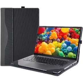 Laptop Case Cover for 16 inch Lenovo ThinkPad P1 Gen6 Gen5 Gen4，Detachable PU Leather Notebook PC Sleeve Protective Bag with Pen Holder (Burgundy)