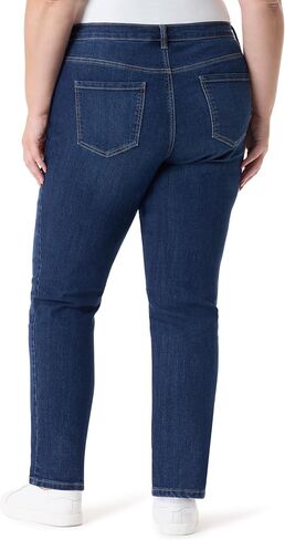 Gloria Vanderbilt Women's Plus Size Amanda Classic High Rise Tapered Jean, Jade Breeze in Saudi Arabia