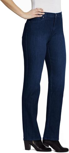 Gloria Vanderbilt Women's Plus Size Amanda Classic High Rise Tapered Jean, Jade Breeze in Saudi Arabia