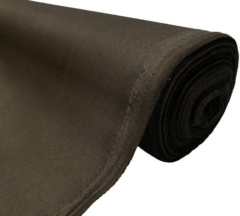 Waterproof Canvas Fabric - 59" Wide 600D Indoor Outdoor Material - 20oz Heavy Duty Thick Waterproof Fabric by The Yard - for Outdoor Furniture Cover Cushion Awning - Black 1/2 Yard in Saudi Arabia