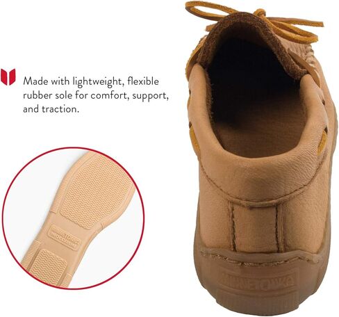 Minnetonka Moosehide Classic Women's Slip On 7.5 C/D US Black in Kuwait
