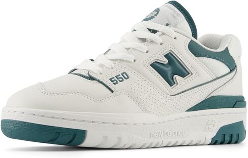 New Balance Women's 550 Sneakers, Reflection/New Spruce, Green, 7.5 Medium US in Saudi Arabia