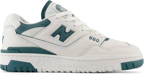 New Balance Women's 550 Sneakers, Reflection/New Spruce, Green, 7.5 Medium US in Saudi Arabia