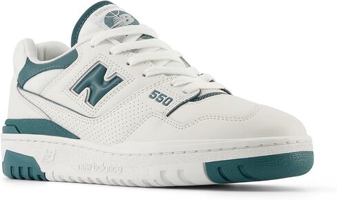 New Balance Women's 550 Sneakers, Reflection/New Spruce, Green, 7.5 Medium US in Saudi Arabia