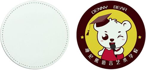 10 Pcs Sublimation Patches Iron on Patches 8 Shapes Leather Hat Patches for Hat Shirt Dress Sweater Jeans Leather Oval 4# in Saudi Arabia
