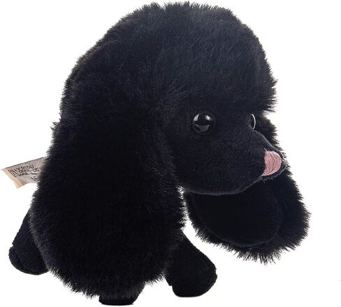 Dilly Dudu Black Puppy Dog محشو بالحيوان Poodle Plush Soft Toy 4 بوصة in Kuwait