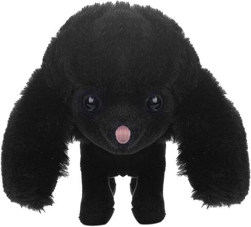 Dilly Dudu Black Puppy Dog محشو بالحيوان Poodle Plush Soft Toy 4 بوصة in Kuwait