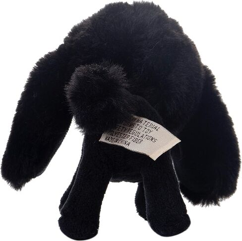 Dilly Dudu Black Puppy Dog محشو بالحيوان Poodle Plush Soft Toy 4 بوصة in Kuwait