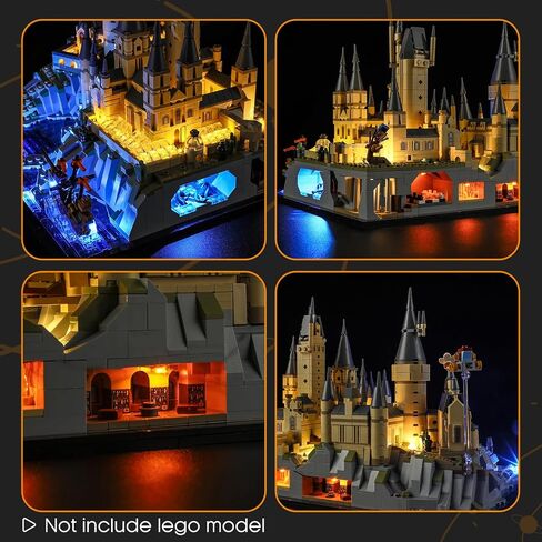 LIGHTAILING Light for Lego- 76419 Castle and Grounds - Led Lighting Kit Compatible with Lego Building Blocks Model - NOT Included The Model Set in Saudi Arabia