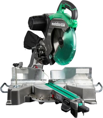 Metabo HPT 12-Inch Sliding Miter Saw, Dual Bevel, Xact Cut Shadow Line, 5-Year Warranty, C12RSH3 in Saudi Arabia