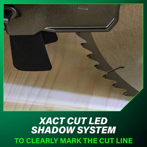 Metabo HPT 12-Inch Sliding Miter Saw, Dual Bevel, Xact Cut Shadow Line, 5-Year Warranty, C12RSH3 in Saudi Arabia