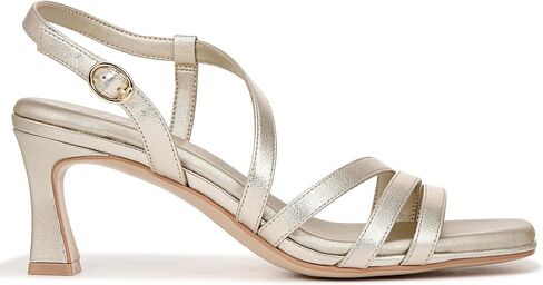 Naturalizer Women's Galaxy Sandal, Black Satin, 9 in Saudi Arabia