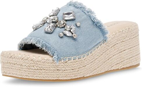 Anne Klein Women's Carmela Wedge Sandal in Saudi Arabia