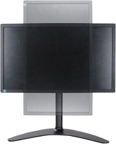 22/24/27-inch Computer LCD Monitor Stand Vertical Screen Rotating Base Desktop Heightening Support Bracket(Black) in Saudi Arabia