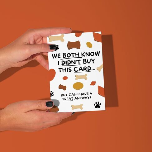 بطاقة عيد ميلاد Limalima مضحك للرجال من الذكور من Dog Dad مثالية للزوج وصديقها in Kuwait