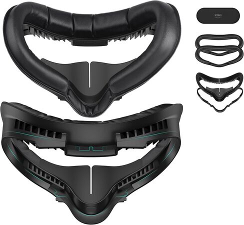 KIWI design Comfort Face Cushion Pad Compatible with Quest 2 Accessories, Breathable Facial Interface and Glasses Spacer in Saudi Arabia