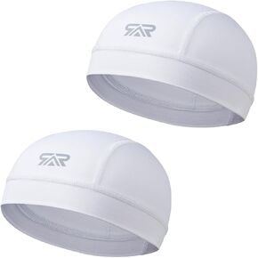 2 حزمة قبعة جمجمة الرطوبة فتل خوذة بطانة الرجال دراجة نارية ركوب الدراجات الرياضة تنفس الصيف تشغيل قبعة قبعات in Kuwait