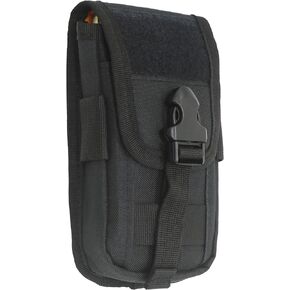 LefRight EDC MOLLE Phone Belt Holder Holster Waist Pouch Bag Card Slots with Bottle Hanging Buckle D Ring Clip