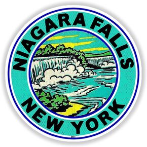 Niagara Falls New York Decal Travel Sticker 3" Laptop Bumper