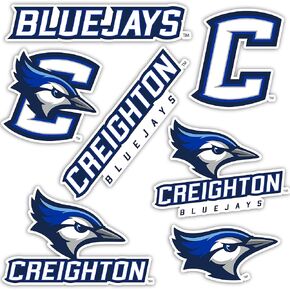 Desert Cactus Creighton University Sticker CU Bluejays Stickers Vinyl Decals Laptop Water Bottle Car Scrapbook T2 (Type 2)