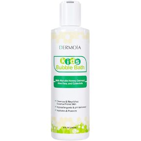 Bubble Bath for Kids Eczema Relief - Gentle & Calming Bath Bubbles for Kids Itchy & Irritated Skin - Organic Bubble Bath for Delicate Skin - Vegan & Hypoallergenic Kids Bubble Bath for Sensitive Skin