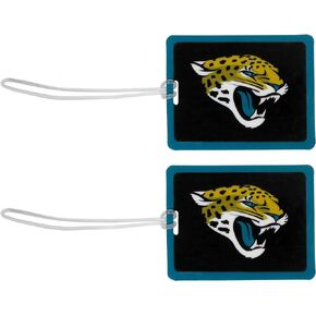 بطاقة أمتعة من الفينيل رياضية من NFL Jacksonville Jaguars، مجموعة من قطعتين، أزرق in Saudi Arabia